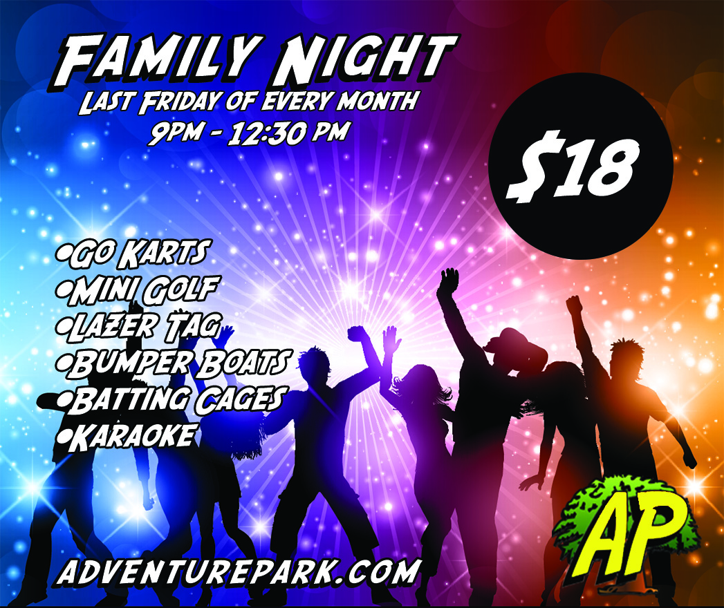 Party people background Family Deals At Adventure Park In Visalia