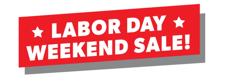 Labor Day Weekend Sale